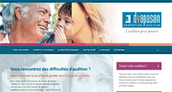 Desktop Screenshot of dyapason.fr