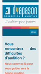 Mobile Screenshot of dyapason.fr