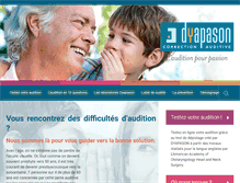 Tablet Screenshot of dyapason.fr
